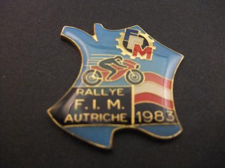 FIM rallye 1983 Autriche ( Oostenrijk) motorsport